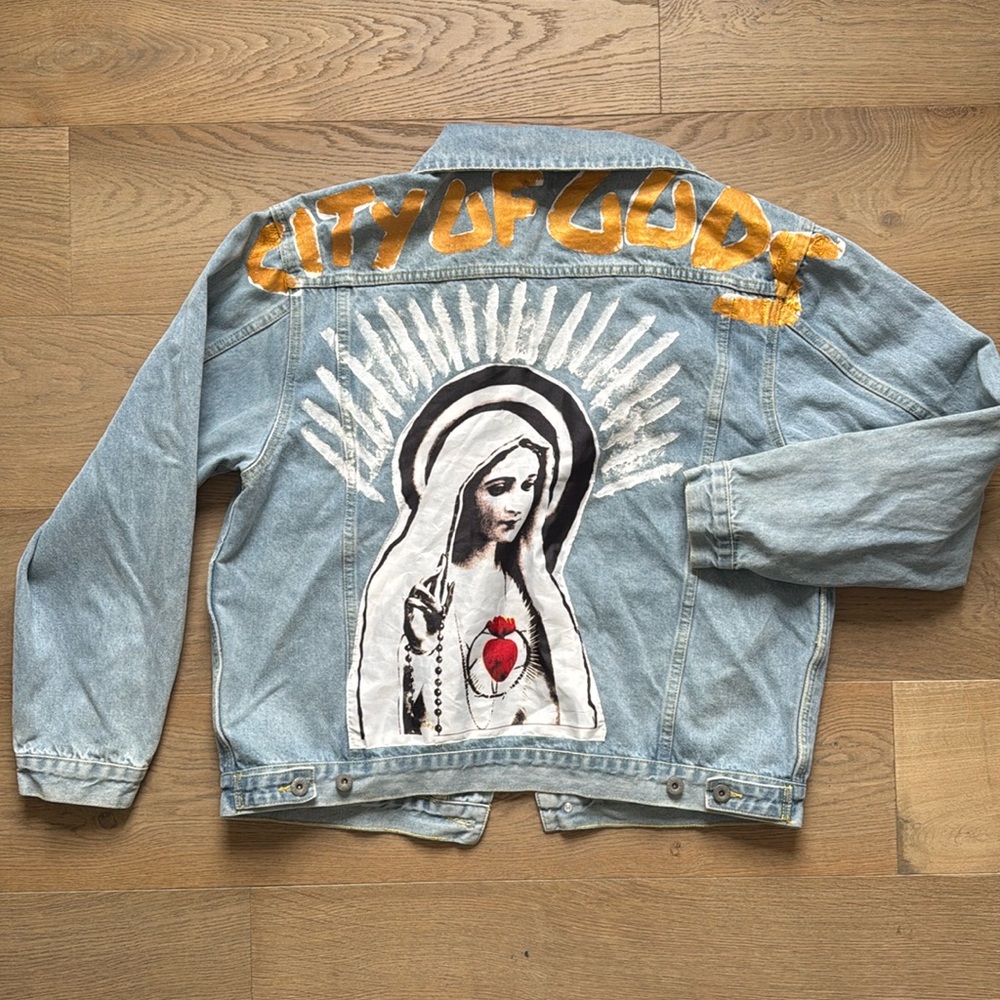 “City of Gods” Heavy Duty Jean Jacket